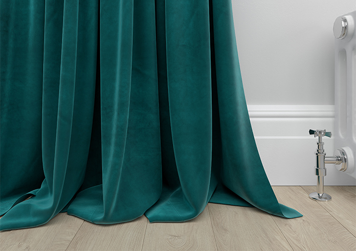 Ultra Luxe Velvet, Deep Teal - Made to Measure Curtains - Image 6